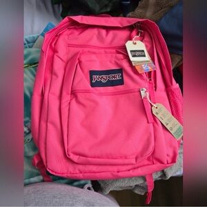 Jansport XL Backpack Hot Pink / Neon Pink / Pink